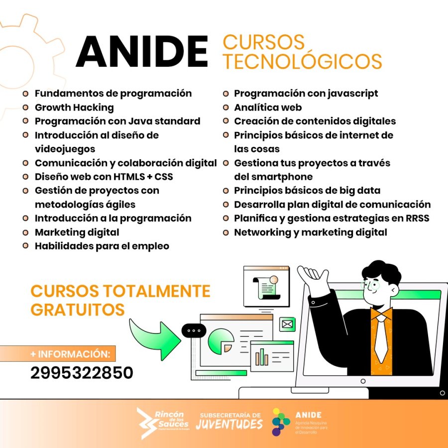 Invitan a sumarse a cursos tecnológicos gratuitos Actualidad