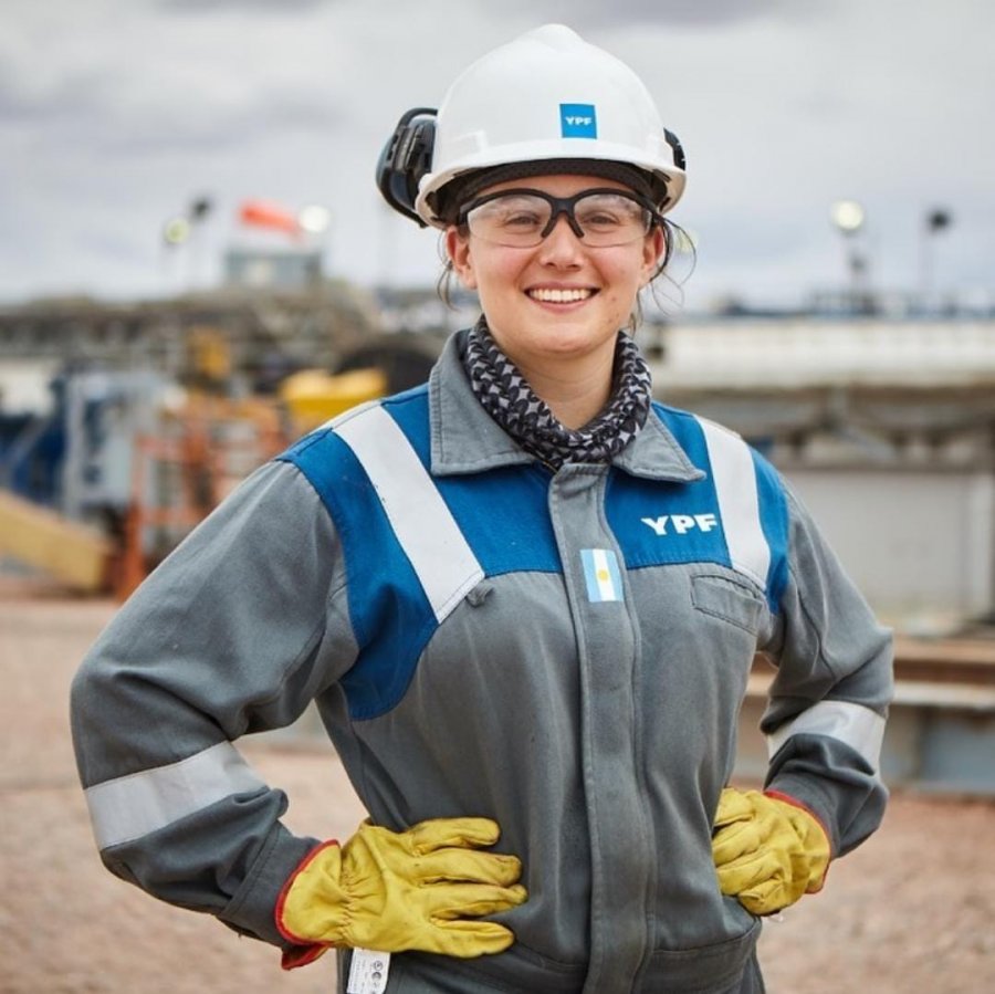 YPF Oficial Chinita Aldana. Instagram.