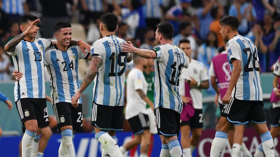 Argentina venció a México y hoy juega con Polonia.