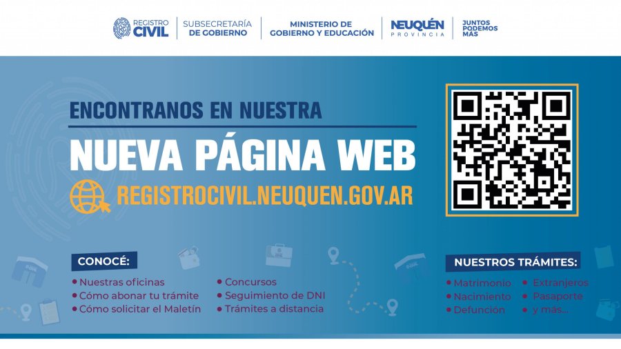 El Registro Civil Puso En Marcha Una Nueva Web: Conoce Los Servicios Y ...