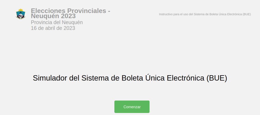 ¿cómo Votar Este Domingo Practicá En El Simulador Del Sistema De Boleta Única Electrónicaemk 7886