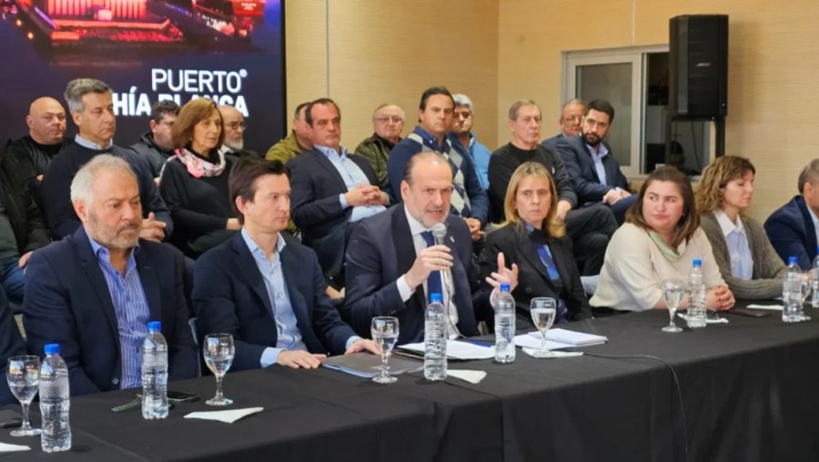 Federico Susbielles, intendente de Bahía Blanca.