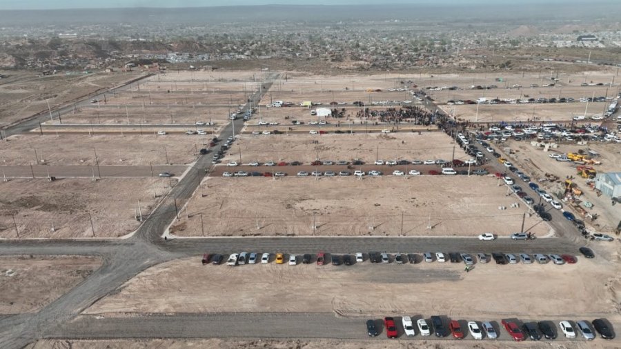 Se inauguró el sexto barrio en la Meseta.