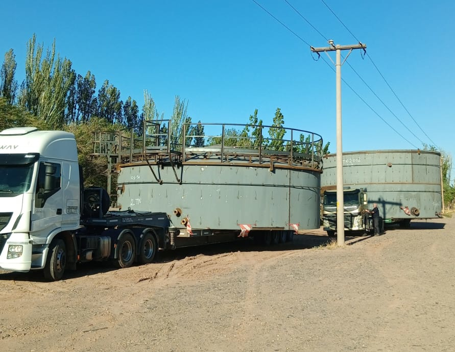 Trasladarán estructuras petroleras hacia Rincón de Aranda y anticipan demoras en rutas de Añelo