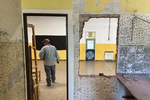 Avanzan las mejoras integrales en instituciones educativas de Zapala