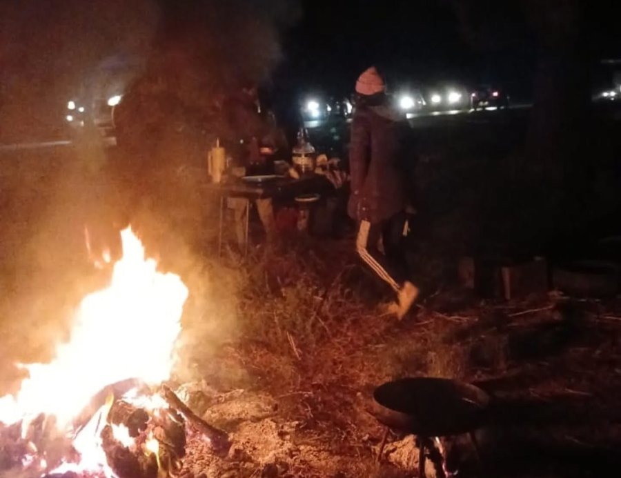 Protesta de Vecinos en El Chañar.