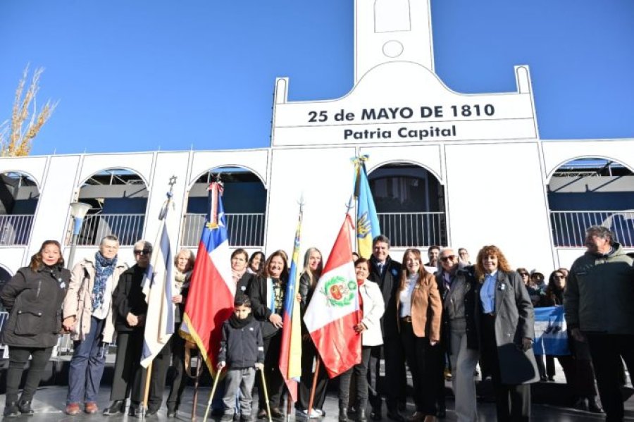 Se conmemoró el 25 de Mayo.