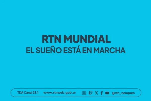 RTN transmitirá los partidos de la Selección Argentina en la fase de grupos