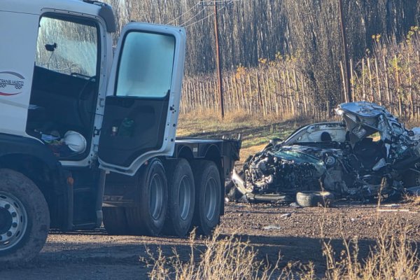 Vaca Muerta: Un muerto en un choque múltiple en la Ruta 7