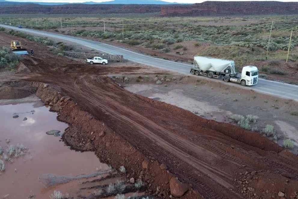 Iniciaron la obra del puente sobre el arroyo Carranza en la Ruta Provincial 5