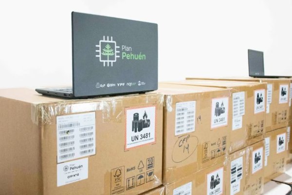 Ya entregaron cerca de 600 notebooks a escuelas de Neuquén, Plottier y Centenario