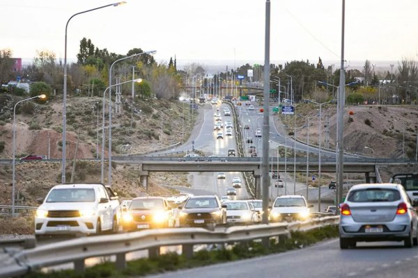 Piden precaución al transitar por la Ruta Provincial 7 por estudios en la rotonda del Parque Industrial